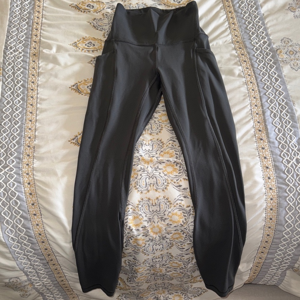 Lululemon Athletica Dark Gray Leggings